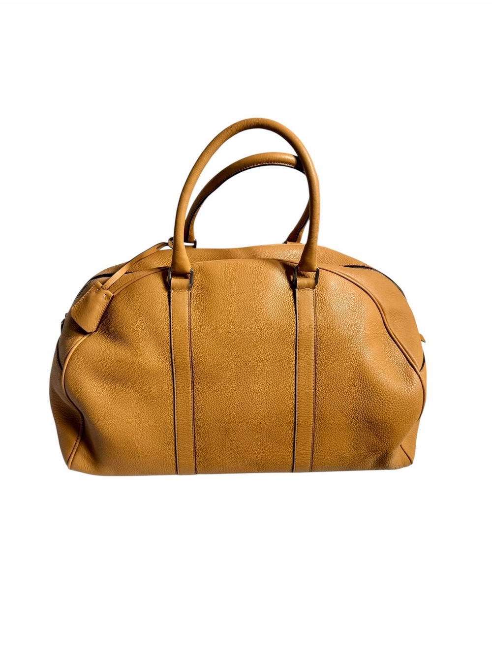 💛 Prada Vitello Leather Travel Bag – Sunshine in Bag Form 💛